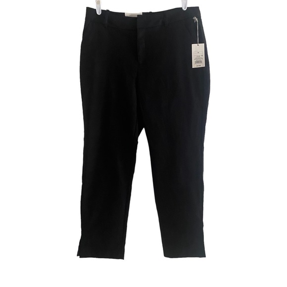 A New Day Stretch Slim Ankle Slim Hip and Thigh Black Work Pants Size 12R - Picture 1 of 8